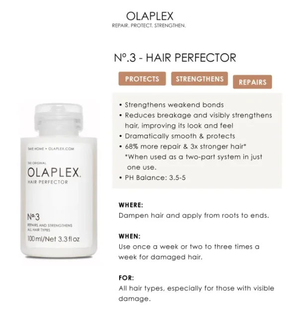 OLAPLEX No.3 Hair Perfector For Damaged Hair 100ml - Image 2