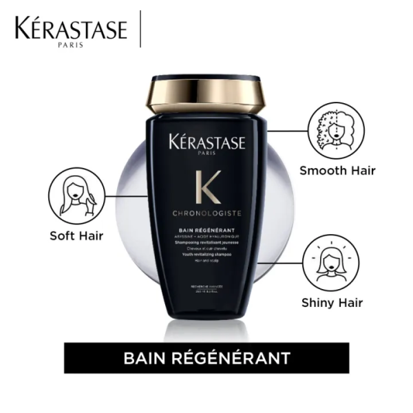 Kérastase Anti-Aging Hair Care (Chronologiste Shampoo 250ml + Chronologiste Thermique 150ml) - Image 3