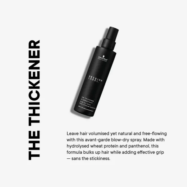 Schwarzkopf Professional Session Label The Thickener Styling 200ml (New Launch) 1 Ratings - Image 2