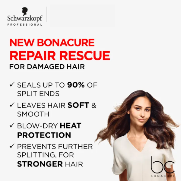 Schwarzkopf Professional NEW BC Bonacure Repair Rescue Sealed End+ 100ml - Image 5