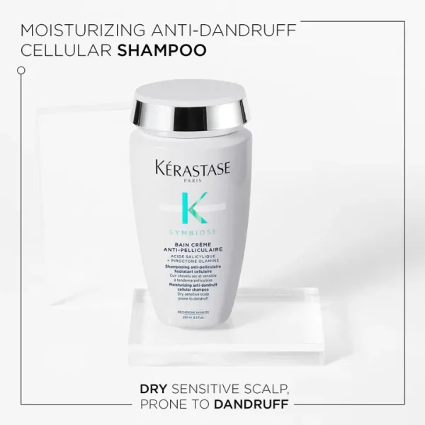 Kérastase Symbiose Moisturizing Anti-Dandruff Shampoo 250ml - Image 2