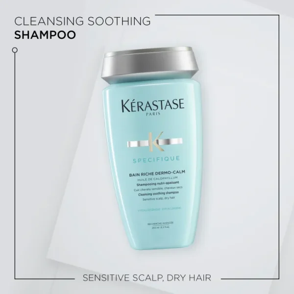 Kérastase Specifique Anti-Irritation Shampoo for Sensitive and Dry Scalp 250ml - Image 2