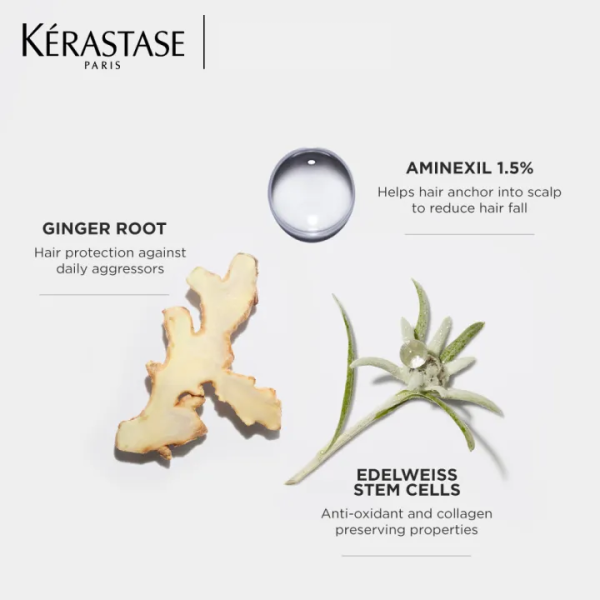 Kérastase Anti-Hair Fall Care (Genesis Shampoo 250ml + Serum 90ml) - Image 6