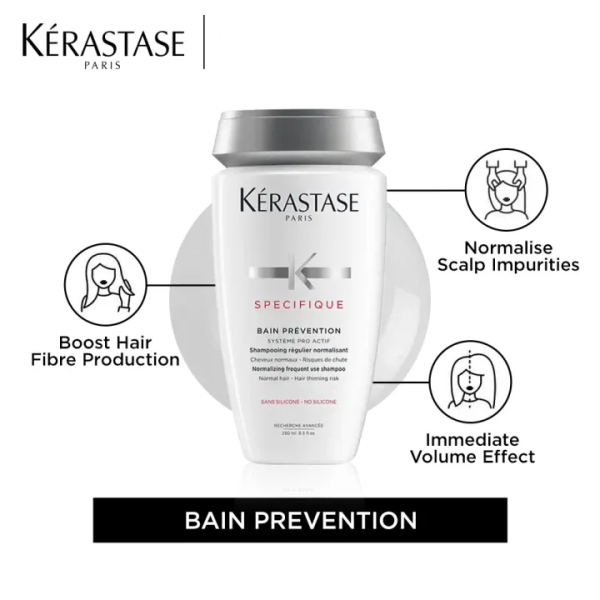 Kérastase Specifique Prevention Anti Hair-Loss Shampoo 250ml - Image 3