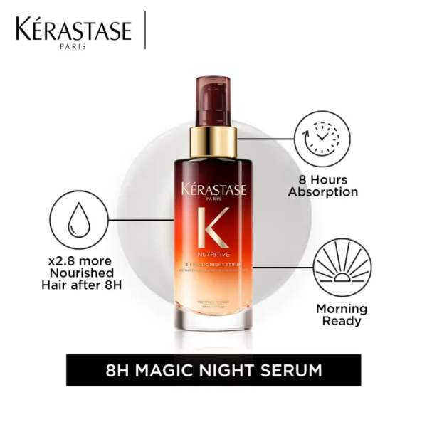 Kérastase Day & Night Serum Duo (Elixir Ultime 30ml + Night Repair Oil 90ml) - Image 3