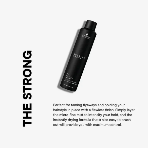 Schwarzkopf Professional Session Label The Strong Styling 300ml (New Launch) - Image 2