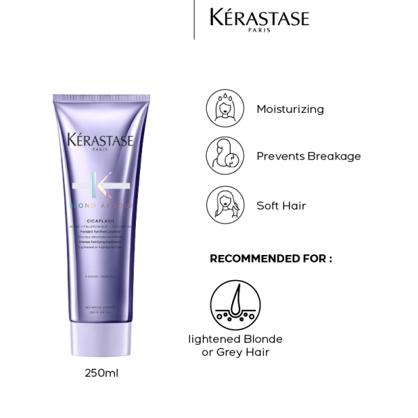 Kerastase Blond Absolu Cicaflash Conditioner For Bleached Hair (250ml)