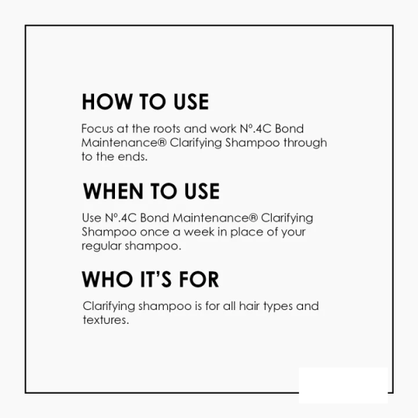 OLAPLEX No. 4C Clarifying Shampoo 250ml - Image 2