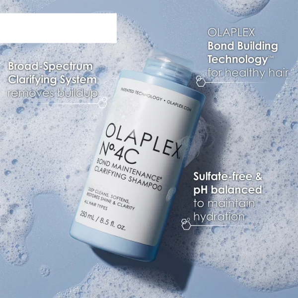 OLAPLEX No. 4C Clarifying Shampoo 250ml - Image 4