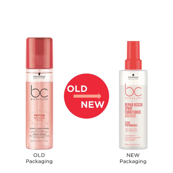 Schwarzkopf Professional NEW BC Bonacure Repair Rescue Spray Conditioner 200ml [NEW LAUNCH]