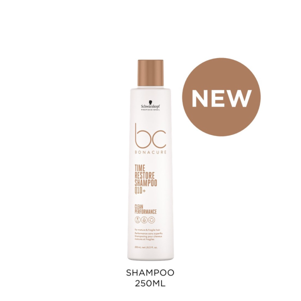 Schwarzkopf Professional NEW BC Bonacure Time Restore Shampoo 250ml [NEW LAUNCH] - Image 2